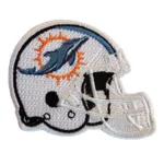 Miami Dolphins Helmet Logo Embroidered Patch