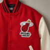 Miami heat primary team logo jacket patch