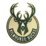 Milwaukee Bucks Official Team Logo Embroidered Patch