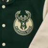 Milwaukee bucks official team logo jacket patch