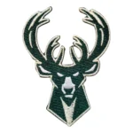 Milwaukee Bucks Logo Vintage Style Iron-on Patch