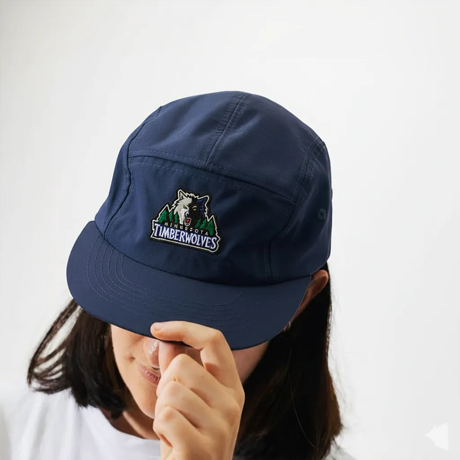 Minnesota timberwolves vintage logo cap patch