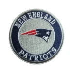 New England Patriots Round Logo Embroidered Patch