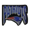 New England Patriots Script Embroidered Patch