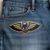 New Orleans Pelicans Vintage Symbol denim jacket Patch