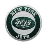 New York Jets Round Team Logo Embroidered Patch