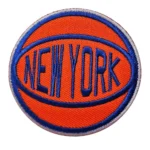 New York Knicks Round Wordmark Iron-on Patch