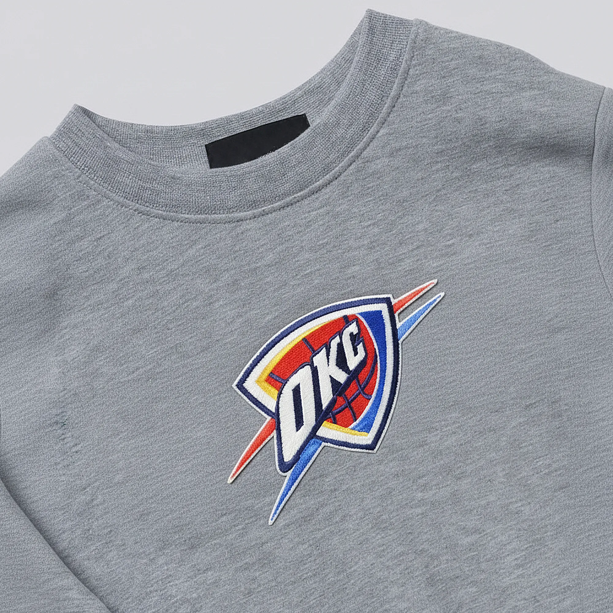 Oklahoma city thunder logo shirt patch