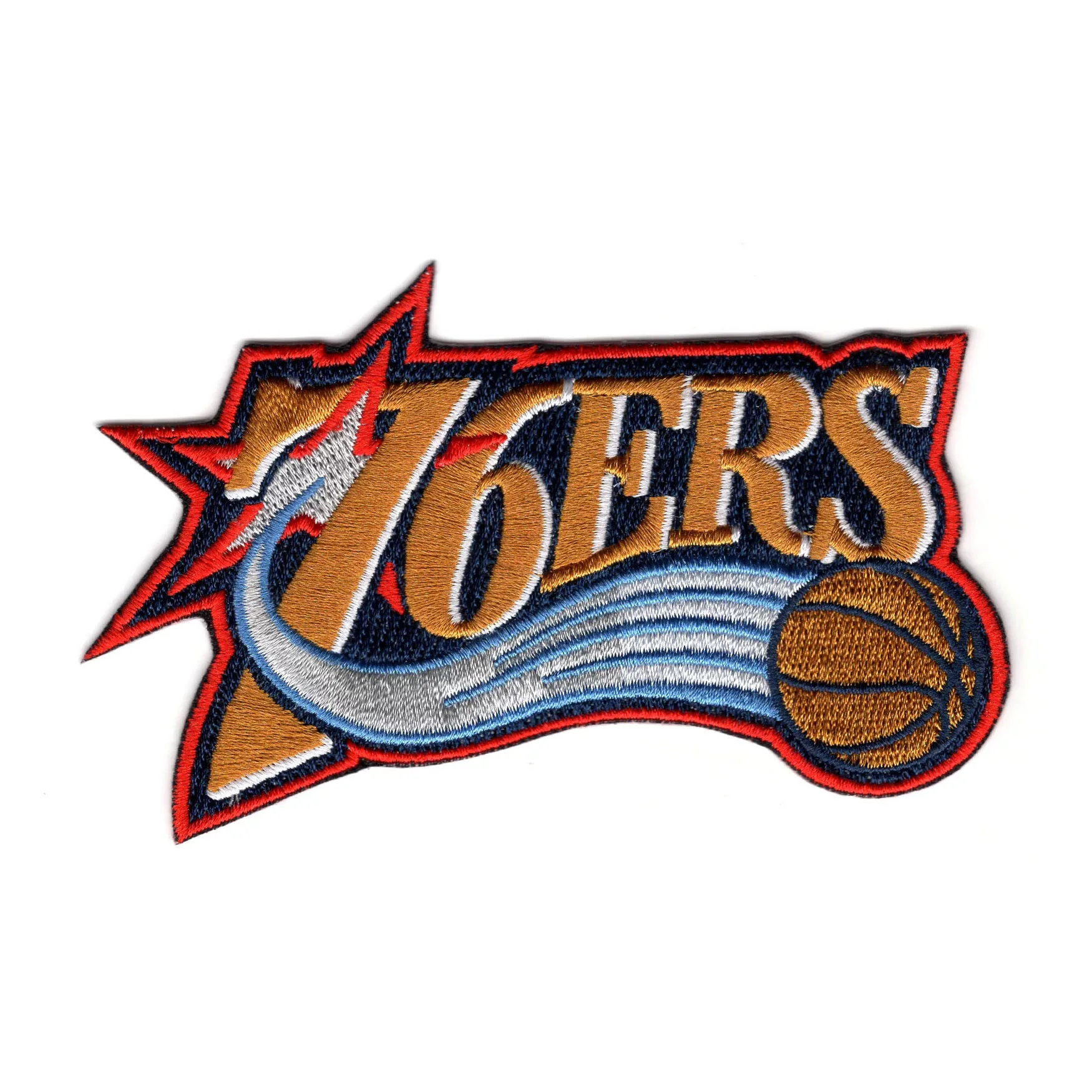 Philadelphia 76ers Primary Team Logo Iron-on Patch