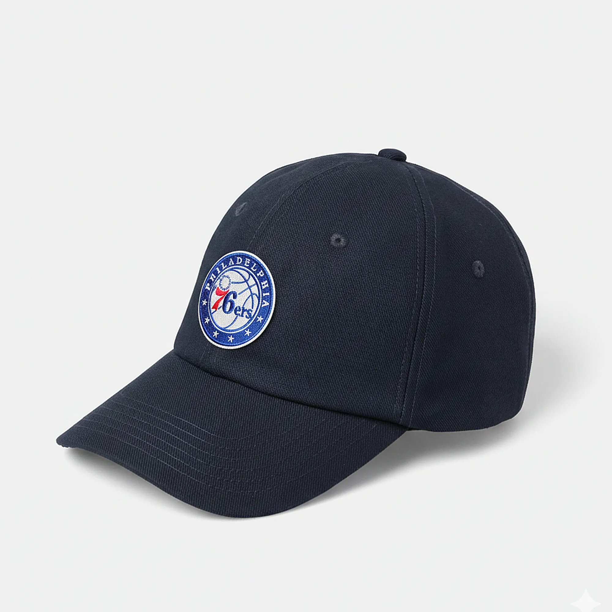 Philadelphia 76ers round vintage cap patch
