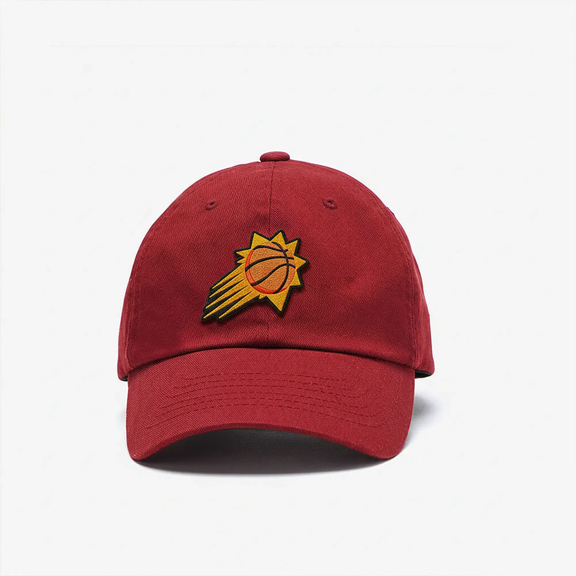 Phoenix sun primary team logo orange iron-on cap patch