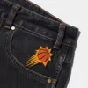 Phoenix sun primary team logo orange iron-ondenim jeans patch