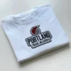 Portland trail blazers logo shirt patch