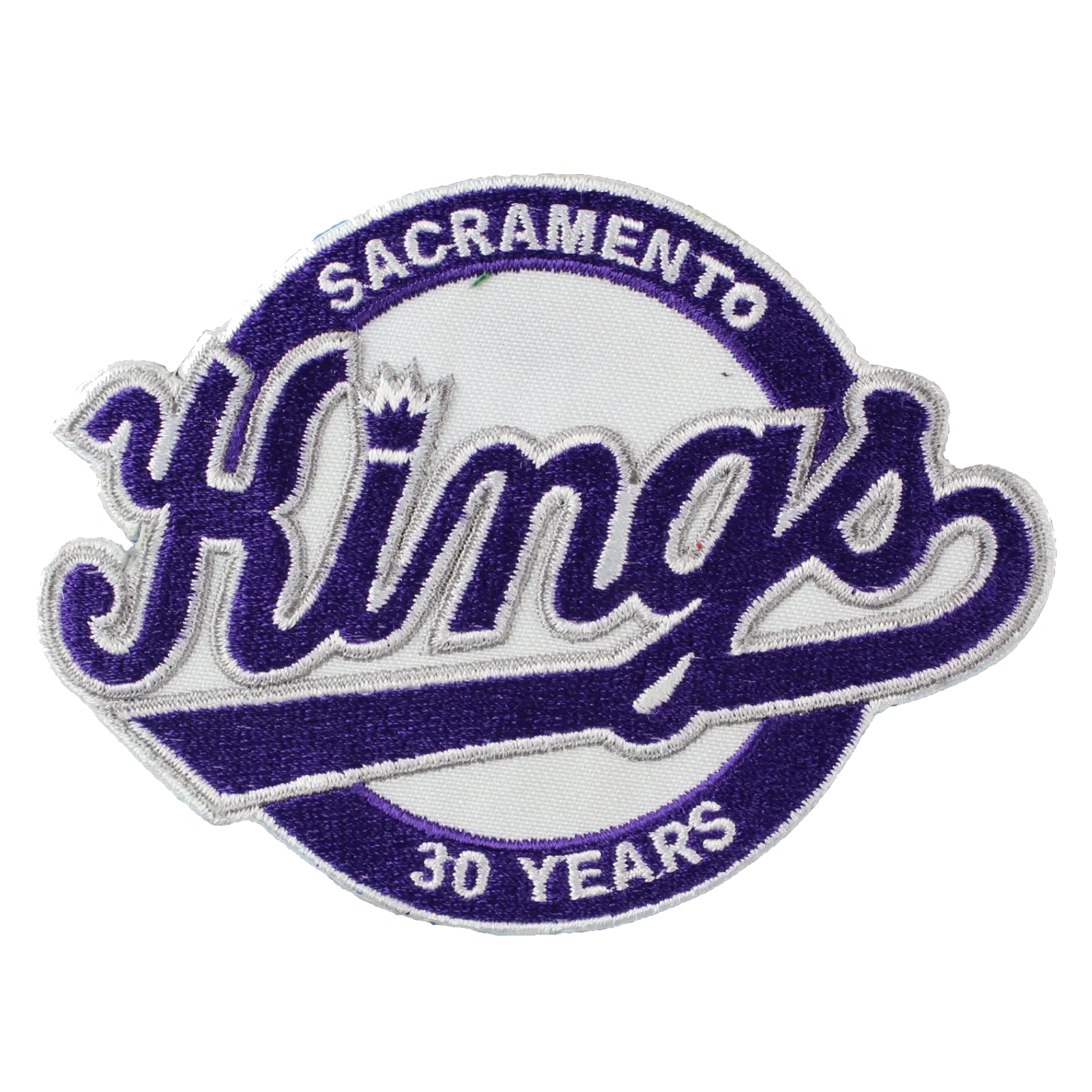 Sacramento Kings 30th Anniversary Logo Patch