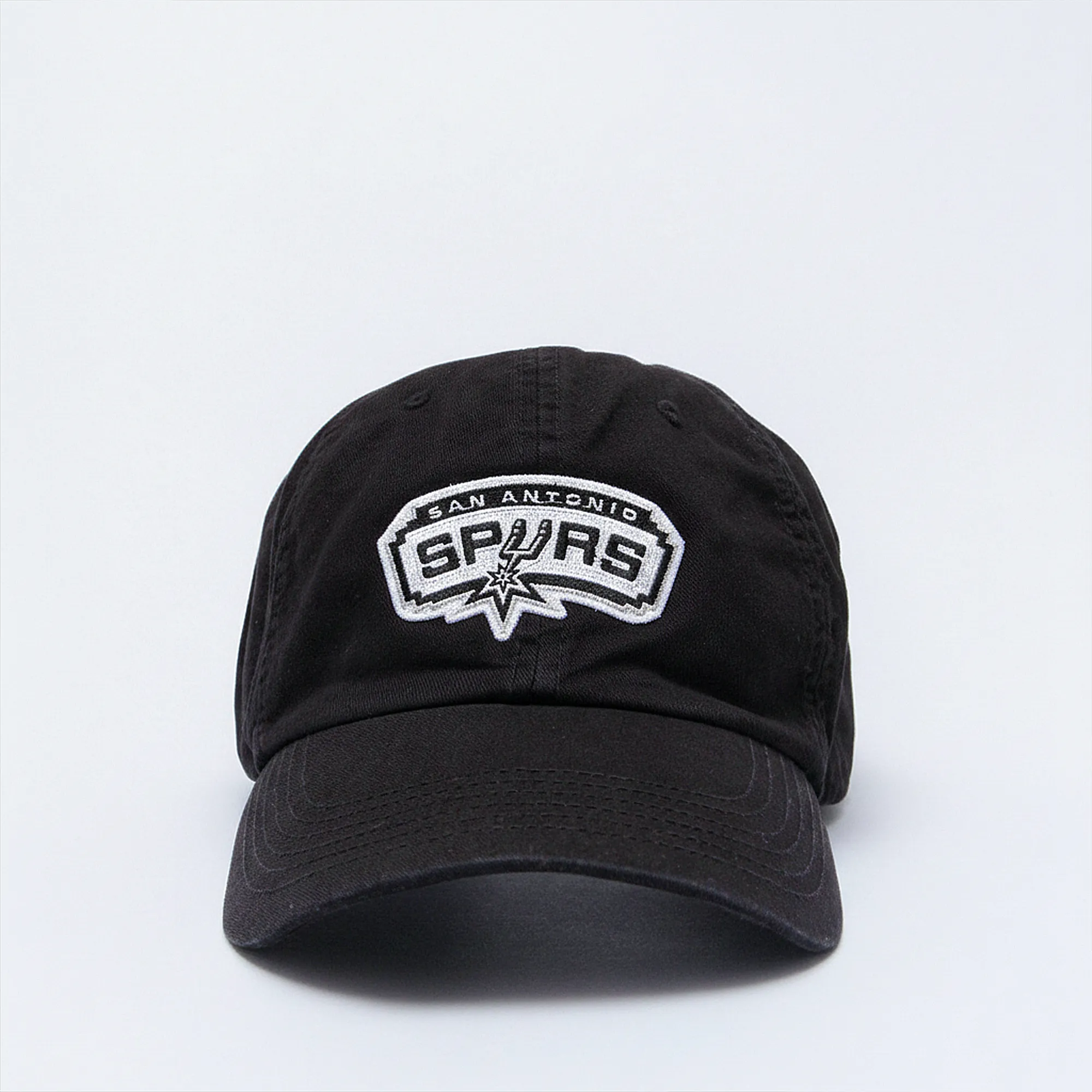 San antonio spurs primary team logo cap patch