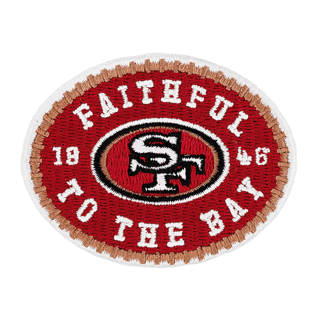 San Francisco 49ers "Faithful to the Bay" Patch