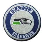Seattle Seahawks Round Team Logo Embroidered Patch