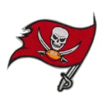 Tampa Bay Buccaneers Pirate Flag Embroidered Patch