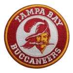 Tampa Bay Buccaneers Round Logo Embroidered Patch