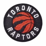 Toronto Raptors Round Logo Embroidered Patch