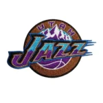 Utah Jazz Logo Retro Embroidered Patch