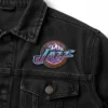 Utah jazz logo retro denim jacket patch