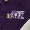 Utah jazz vintage logo jacket patch