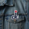 Washington wizards dc basketball denim jacket patch