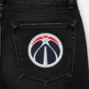 Washington wizards team basketball logo denim jeans patch