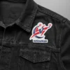 Washington wizards vintage logo patch denim jacket