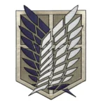 Attack On Titan Anime Freedom Wings Scout Patch