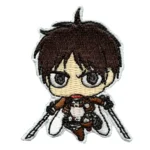 Attack On Titan Chibi Eren Yeager Embroidered Patch