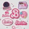 Barbie Embroidered Patches