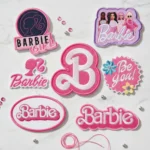 Barbie Embroidered Patches Set