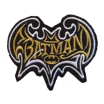 Batman Ornate Logo Embroidered Patch