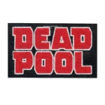 Deadpool Script Marvel Comics Letter Logo Embroidered Patch