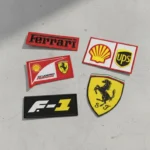Ferrari Embroidered Patches Set
