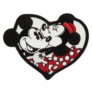 Mickey and Minnie Mouse Kiss Patch