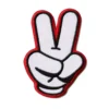 Mickey Mouse Peace Sign Patch