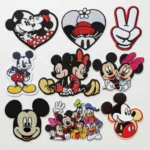 Mickey Mouse Embroidered Patches Set