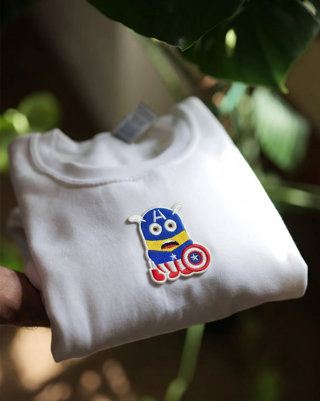 Minion Dave Captain America Patch