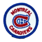Montreal Canadiens Round Vintage Logo Embroidered Patch