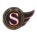 Ottawa Senators Heritage 'S' Winged Logo Patch