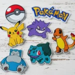 Pokemon Embroidered Patches Set