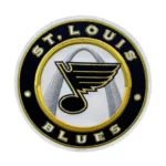 St. Louis Blues Round Logo Embroidered Patch