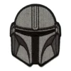 Star Wars Mandalorian Beskar Helmet Patch