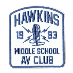 Hawkins Middle School AV Club Patch