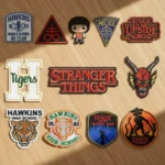 Stranger Things Embroidered Patches Set