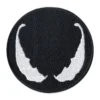 Venom Symbiote Eyes Round patch