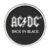 AC/DC Back in Black Patch